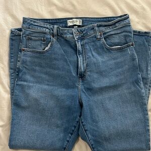 Abercrombie Curve Love - Super Skinny Ankle High Rise Jeans